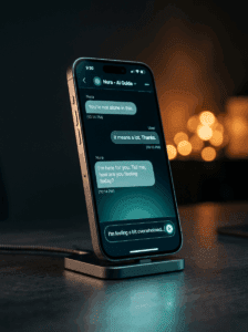 Интерфейс AI-психолога в Telegram — диагностика и дневник эмоций