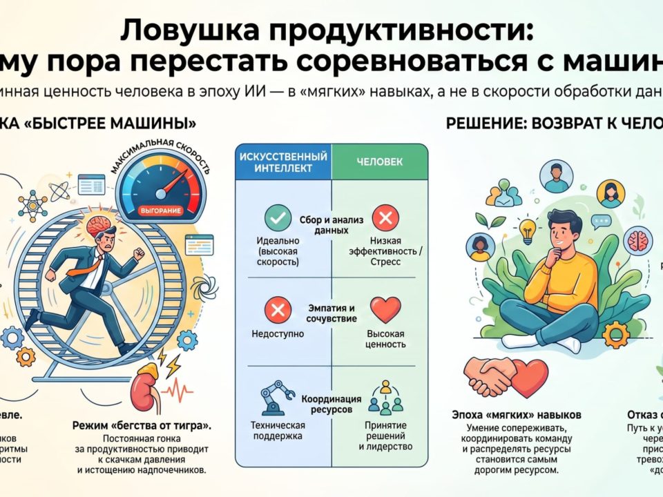 Нет сил встать с кровати: апатия и выгорание в эпоху конкуренции с ИИ